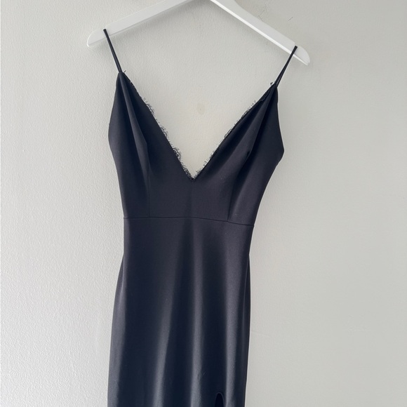 KATIE MAY Saylor Black Lace Gown S - Picture 10 of 13